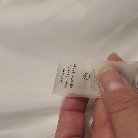 Tommy Hilfiger Ivory Textured Blazer SZ 8 - Picture 10 of 13